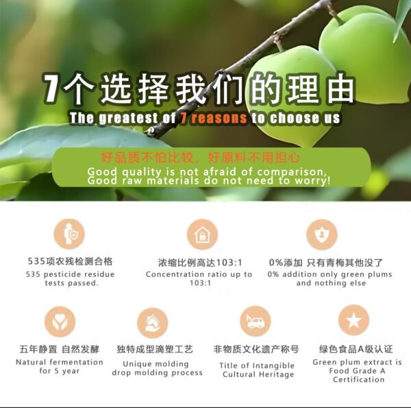 （1盒赚个吆喝）青梅精丸古法浓缩诏安之梅健康养生首选